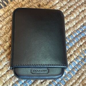 Vintage Coach Leather business card case